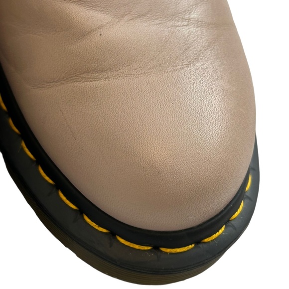 Dr Martens Cadence Leather Heeled Chelsea Boots in Natural Wanama Size 8 - Picture 12 of 16